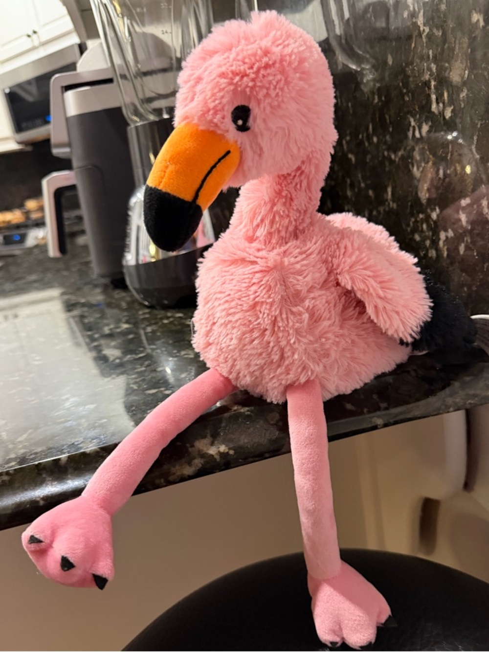 Plush Pink Plush Flamingo Stuffed Animal Warmies!